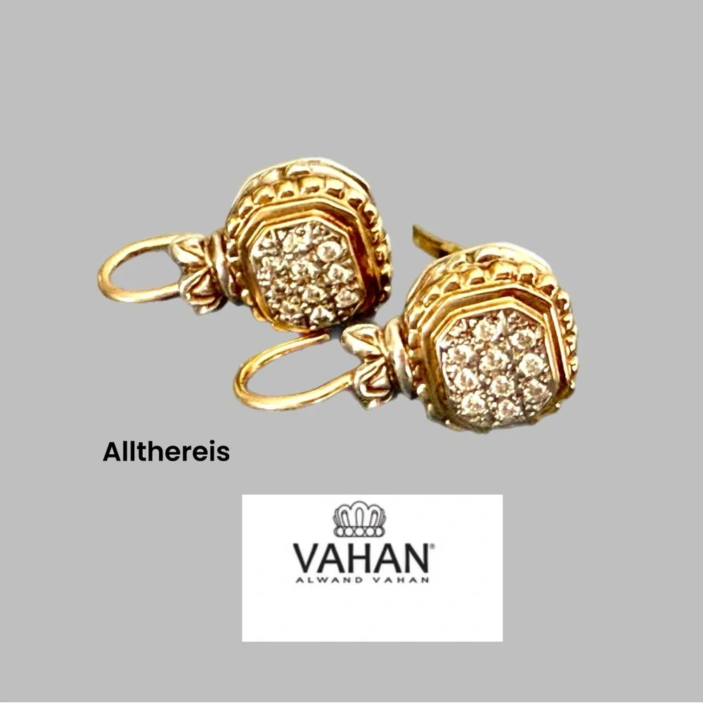 🎉Alwand Vahan diamond earrings - Picture 3 of 14